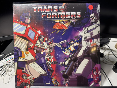 Transformers G1 Soundtrack SEALED 1st PRESSING Enjoy The Ride Records - OPTIMUS
