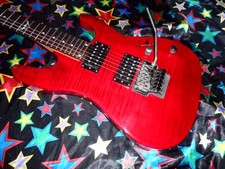 Sublime C350f Dean Electric Superstrat Guitar, Aaa Flame Top, Fully Set Up
