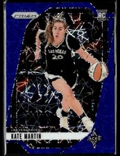 L48,081 -  2024 Panini Prizm WNBA Prizms Blue Velocity #126 Kate Martin