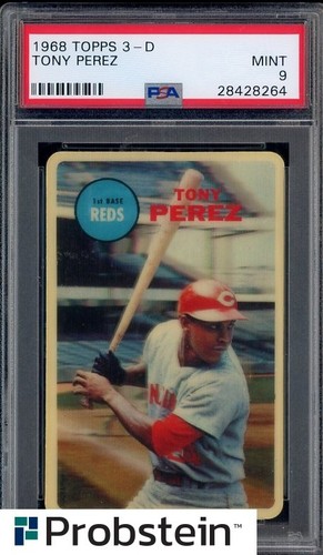 Tony Perez 1968 Topps 3D card