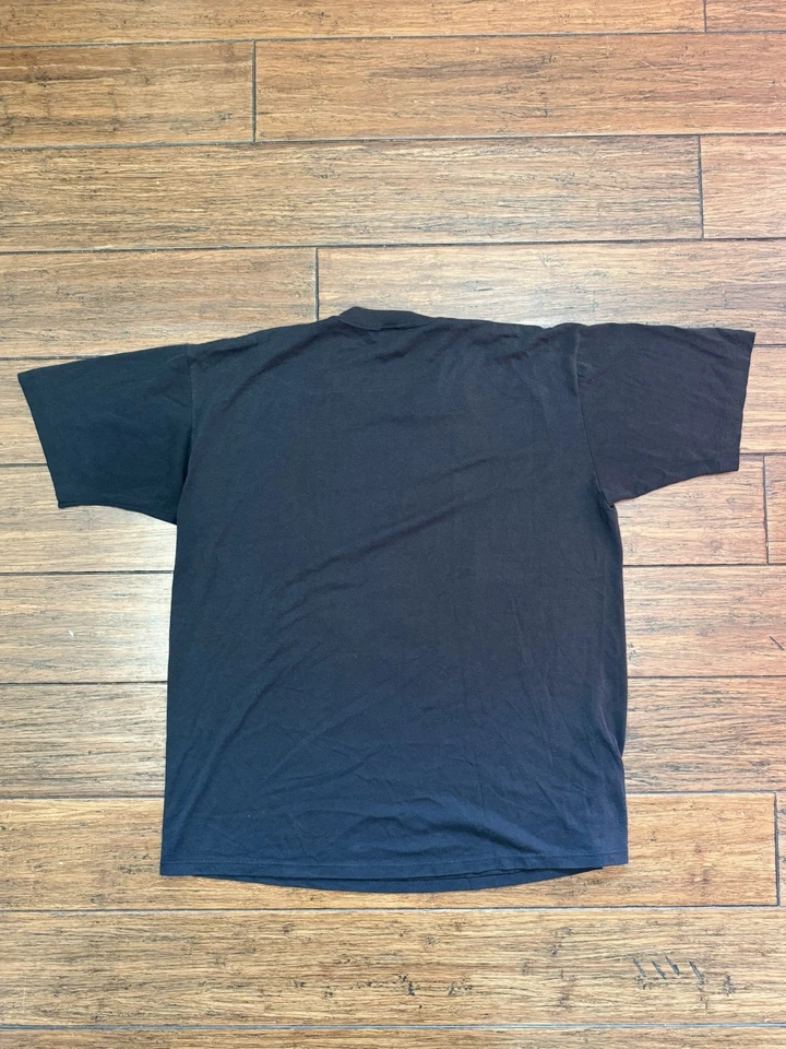 Camiseta de colección de los campeones de la NBA Chicago Bulls de 1991 puntada única Jerzees Foto 3 de 4