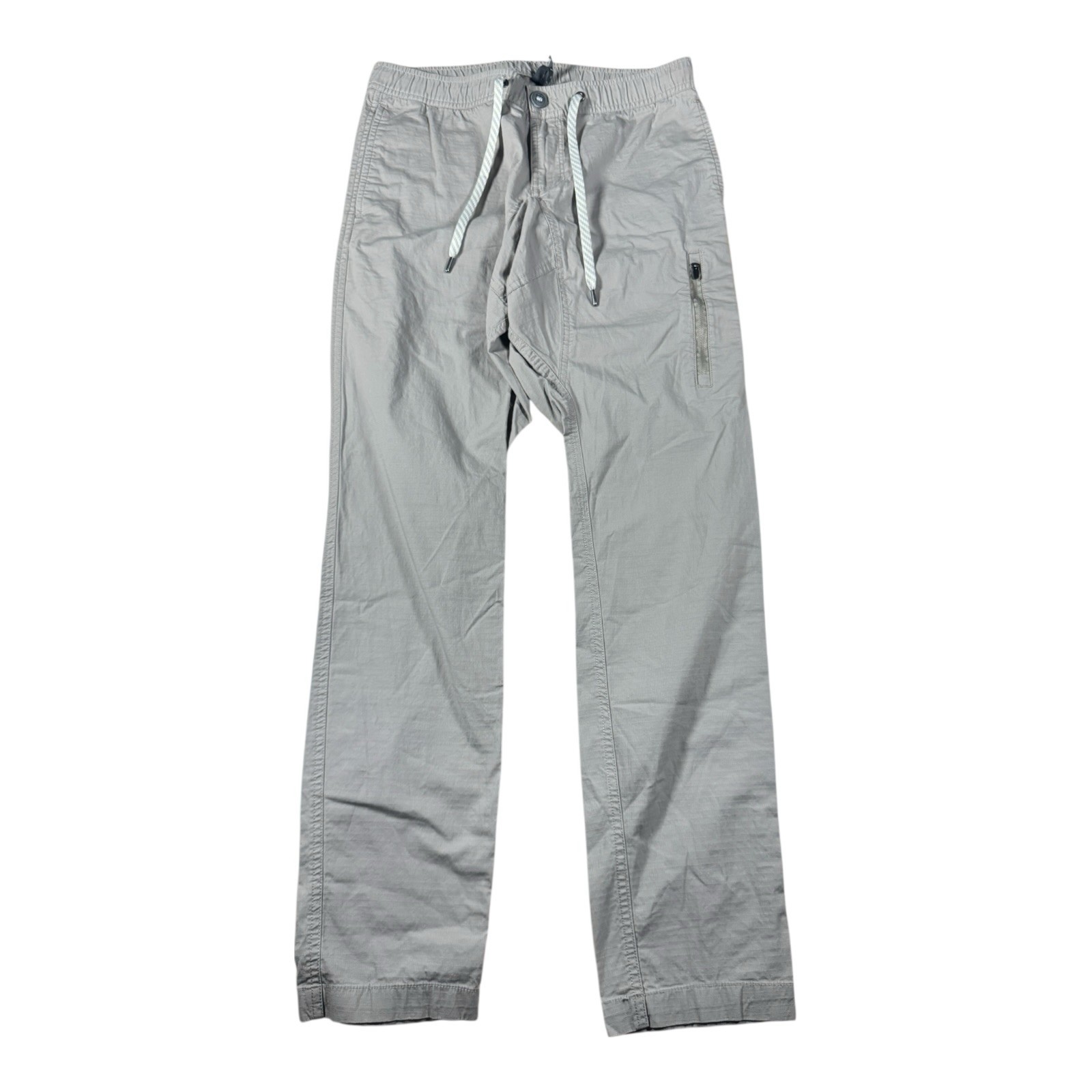 Vuori Ripstop Climber Pants Small Light Gray Stretch Logo Mens 30” Waist V412