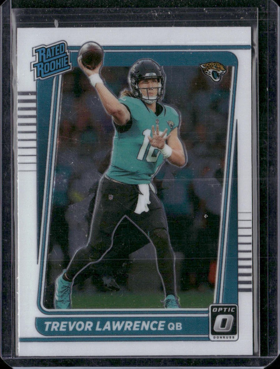2021 Donruss Optic Trevor Lawrence Rated Rookie #201