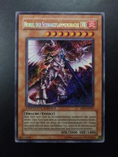 YUGIOH 2005 | HORUS THE BLACK FLAME DRAGON LV8 | EEN-DESE1 | GERMAN | VG-EX