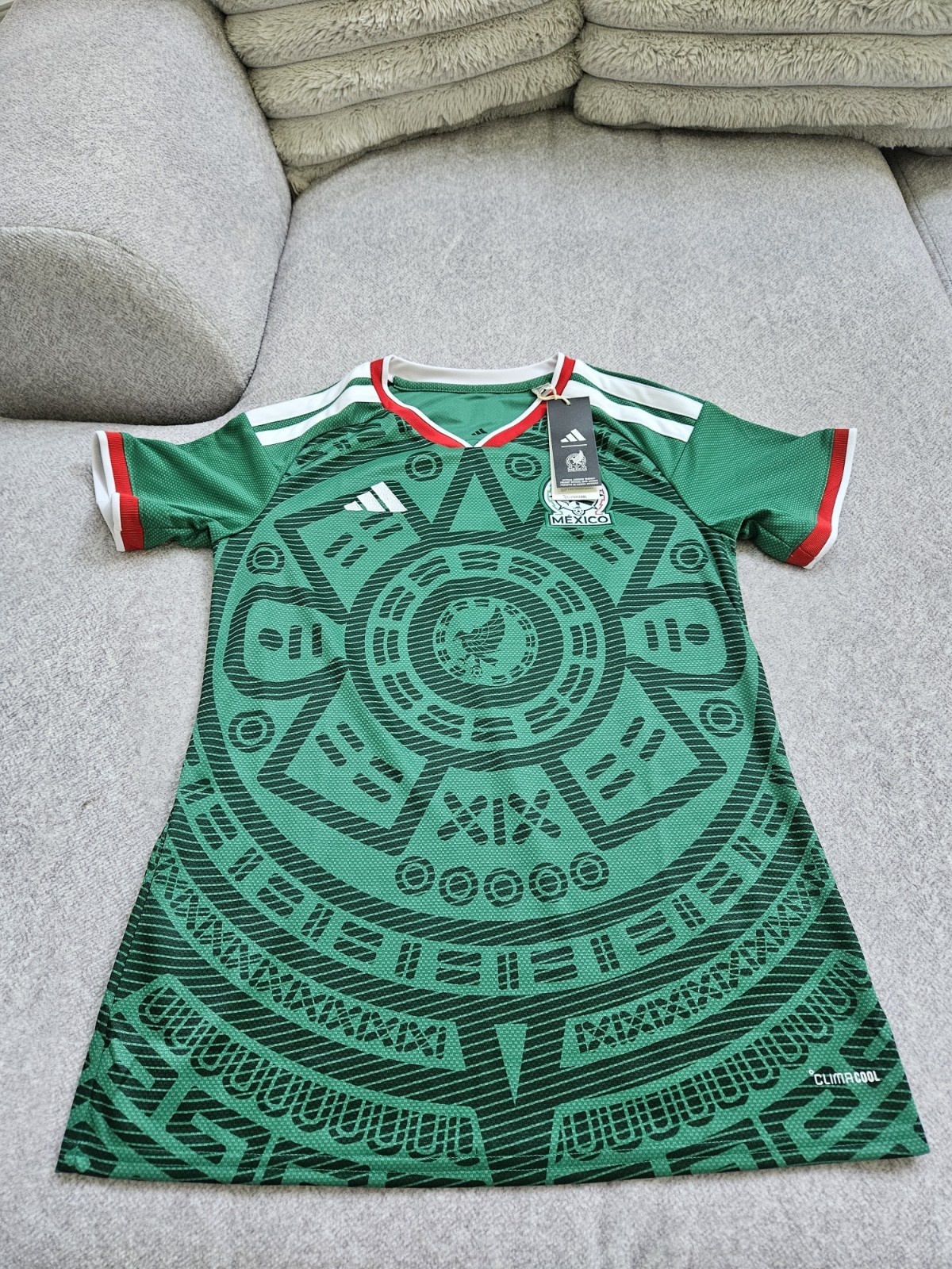 Adidas Mexico 2026 Third Jersey Women Green FIFA NWT Official Small