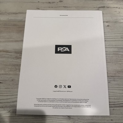 PSA Magazine Short Print SP Invincible Variant Cover January 2026