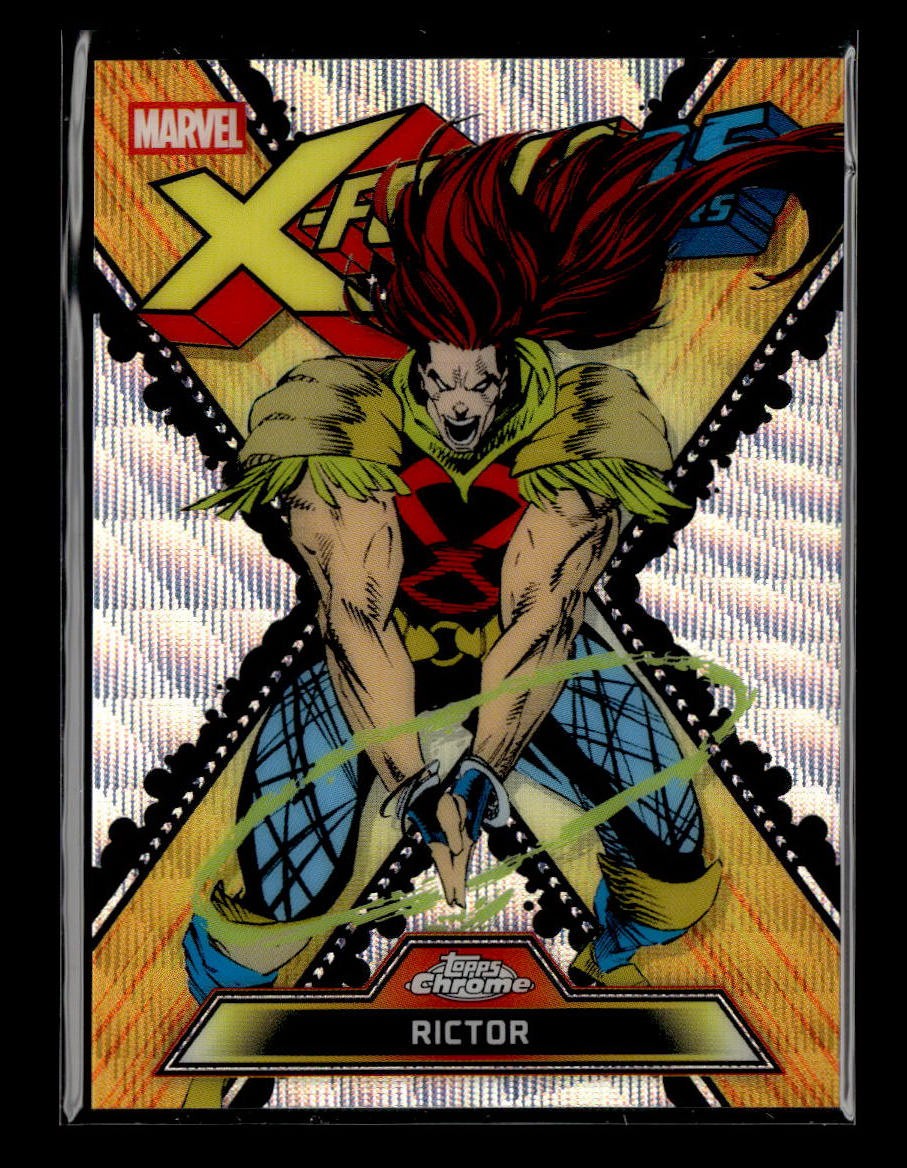 2026 Topps Chrome Marvel Comics Rictor #XF-07 X-Force 35th Anniversary