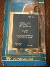 NEW Winegard VCR Coupler Model VF-3. Channel 3