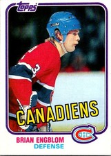 1981-82 Topps #10 Brian Engblom