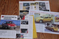 3x 1990 - 1996 Renault 19 & Megane GT & Coupé Prospekt brochure n Twingo Clio