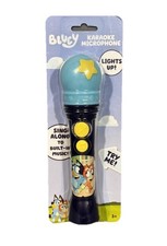 Bluey Wireless Karaoke Microphone Lightup Music Singing Kids Play Interactive