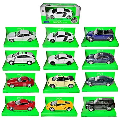 FX Modellauto Metall ca. 11,5cm Spielzeug Auto Mercedes Volkswagen Welly Autos