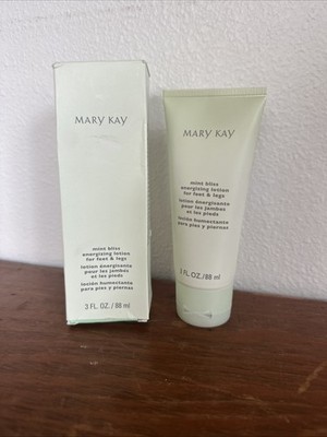 Mary Kay Mint Bliss Energizing Lotion For Feet and Legs 3 FL OZ New