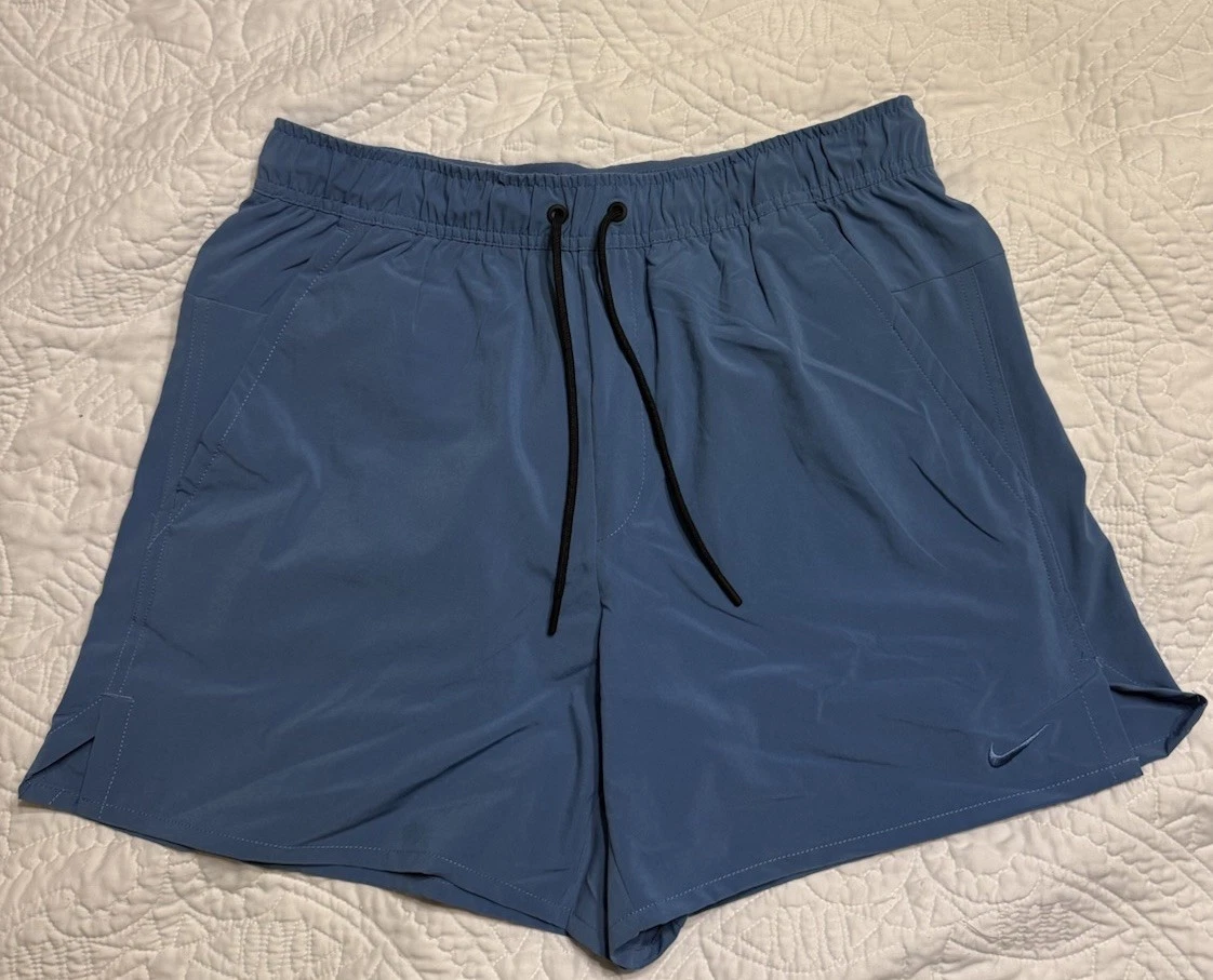 Nike Unlimited Men's Dri-FIT 5" Unlined Versatile Shorts Size M DV9336-429 Blue