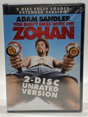 You Don't Mess With The Zohan (DVD, 2008) Adam Sandler Brand New Sealed