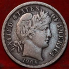1906-D Barber Dime — photo from another recent sale