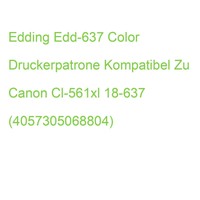 Edding Edd-637 Color Druckerpatrone Kompatibel Zu Canon Cl-561Xl 18-637 (4057305