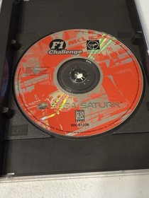 F1 Challenge (Sega Saturn, 1996) W/registration Card