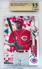 2020 Topps Chrome Update Aristides Aquino RC Card #U57 Rookie BGS 9.5 💎 Gem