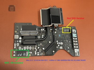 iMac A1418 4K Mid 2017 i5-7400, RADEON PRO