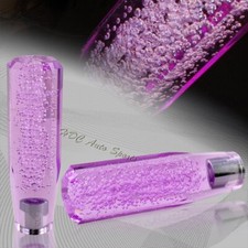 150mm Manual Mt Purple Octagon Crystal Bubble Drift Short Shift Knob Universal 150mm Manual Mt Purple Octagon Crystal Bubble Drift Short Shift Knob Universal
