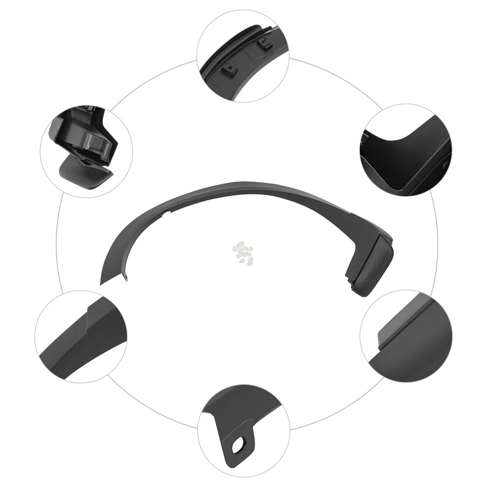 Rear Right Fender Wheel Arch Molding TK4851W50F Fit For 2016-2023 Mazda CX-9 — 第 3/4 张图片