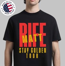 Matt Rife Stay Golden Tour 2025 American Comedian T Shirt Full Size S-5XL 6D845