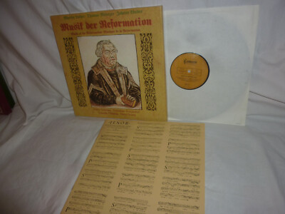Music of the Reformation, Schreier Kreuzchor Fidicinia Grüss Digital Box LP 1982