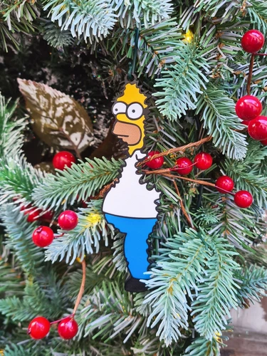Homer Simpson Christmas Tree Ornament - The Simpsons Holiday Decoration - Bild 8 von 9