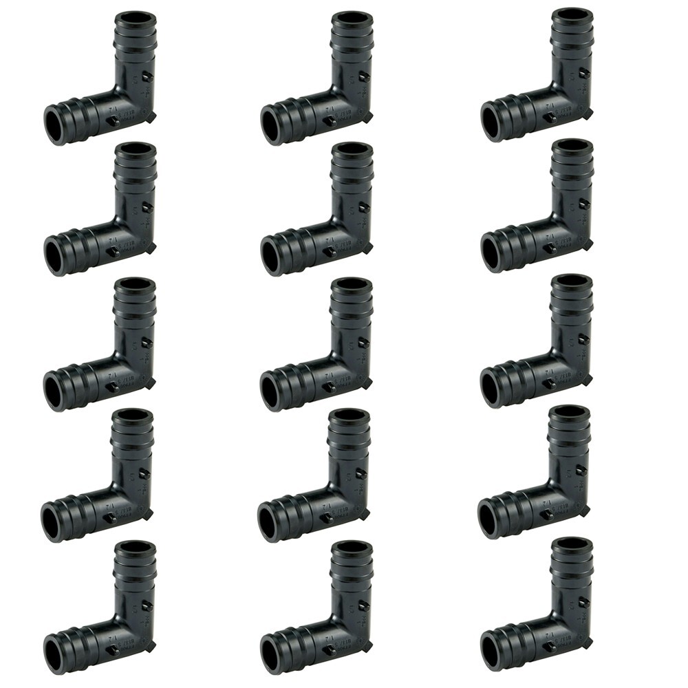 15 Pack F1960 PEX A Poly Expansion Fittings 1/2" 90 Degree Elbow for PEX A PIPE