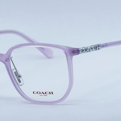 NWT Coach 0HC6240D-5696 54mm Frosted Pearly Purple Eyeglasses NEW Coach HC6240D 5696 Milky Purple 54mm Eyeglasses | eBay main image 4
