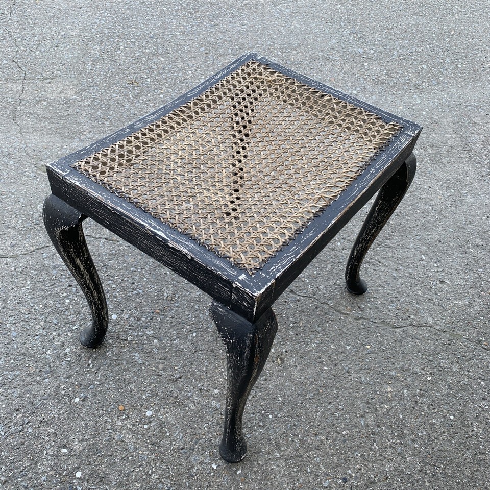 Woven Cane Stool eBay