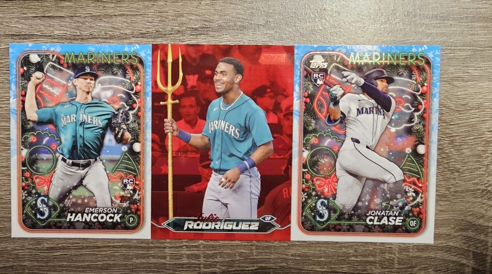 Julio Rodriguez 2024 Stadium Club RED FOIL  #227 - Seattle Mariners plus more