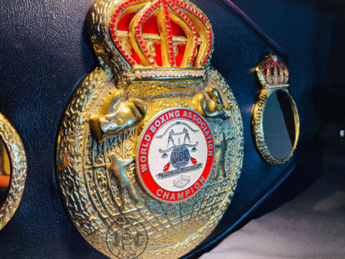 Cintura WBA World Boxing Association Championship cintura in pelle personalizzata adulto - Foto 4 di 5