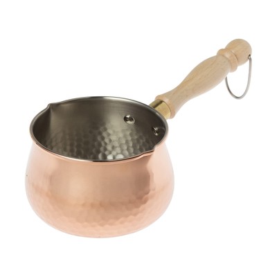 Nagao Tsubamesanjo pure copper milk pan 700ml with polishing agent