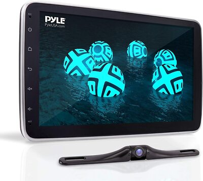 10.1-Inch Single DIN Car Stereo - Bluetooth Indash Car Stereo Touch Screen RCVR