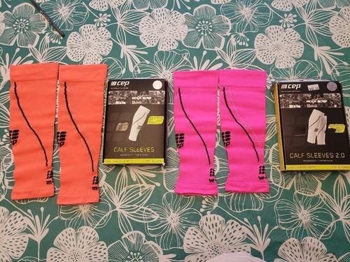CEP Men's Pro+ Night Neon Calf Sleeves Performance Crossfit Choose Color & Size - Picture 2 of 12