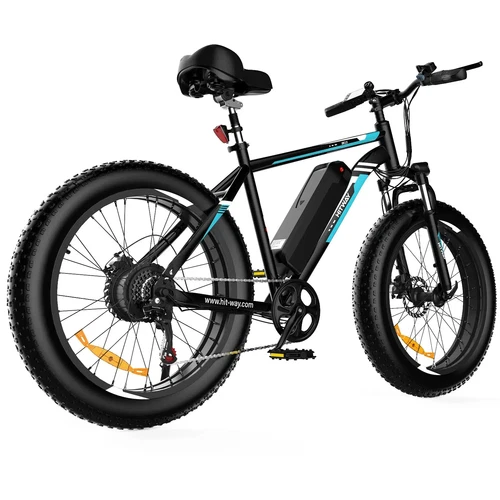 HITWAY BK15 4.0 Fat Bike 48V 15Ah Mountain Electric Bike 90km Offroad UK STOCK - Picture 3 of 10