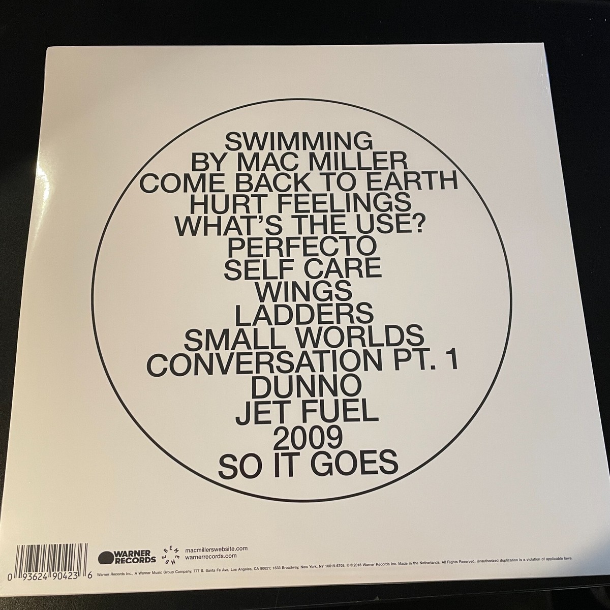 Mac Miller, Swimming 180 GRAM VINYL 2LP, NEW Sealed, FACES, KIDS