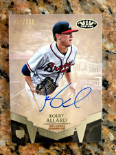 KOLBY ALLARD 2019 TOPPS TIER ONE BREAK OUT BRAVES ROOKIE AUTOGRAPH AUTO RC /250