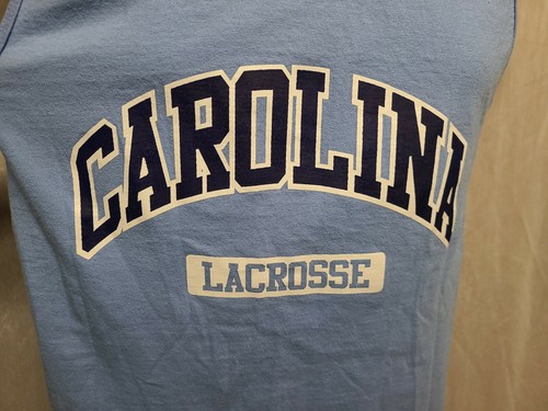 University of North Carolina Adult Small Blue Sleeveless TShirt - Picture 4 of 8