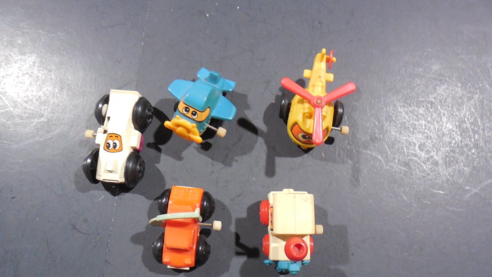 Vintage Tomy Wind Up Toys Lot of 5 Train Plane Helicopter Car eBay