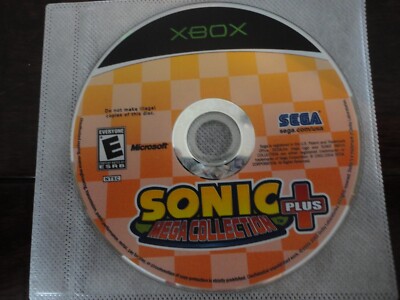 Sonic Mega Collection Plus (Microsoft Xbox, 2004) DISC ONLY