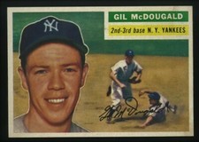 1956 TOPPS Gil McDougald #225 NM MT