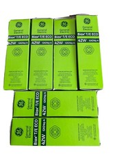 Lot of 6 GE CFL Light Bulbs Bulb General Electric Biax T/E ECO 42w 4 pin GX24q-