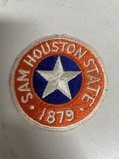 Vintage ROTC Sam Houston State Huntsville TX Shoulder Patch Badge