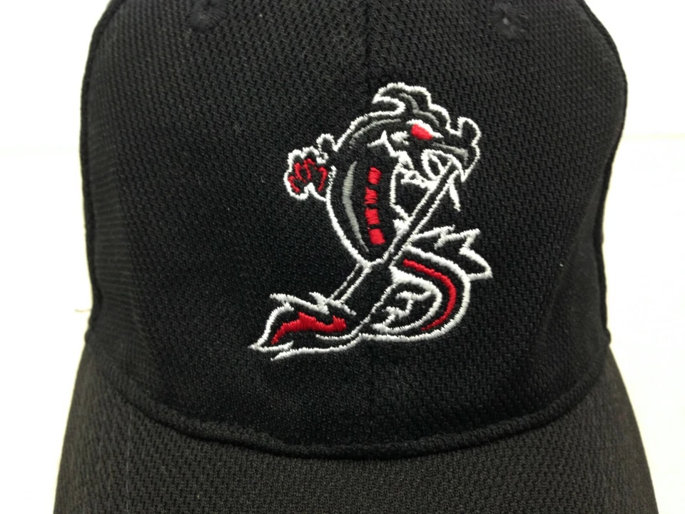 Gorra de bola North End Raging Dragons grande/extra grande negra con logotipo de dragón Foto 2 de 4