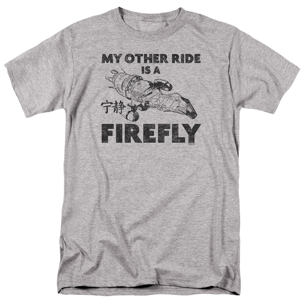 ALTRA T shirt Firefly Serenity My Other Ride Is A Firefly nuova mai indossata