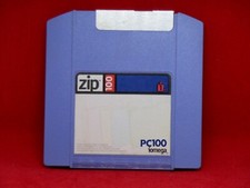 Iomega PC 100MB Zip Disk Blue
