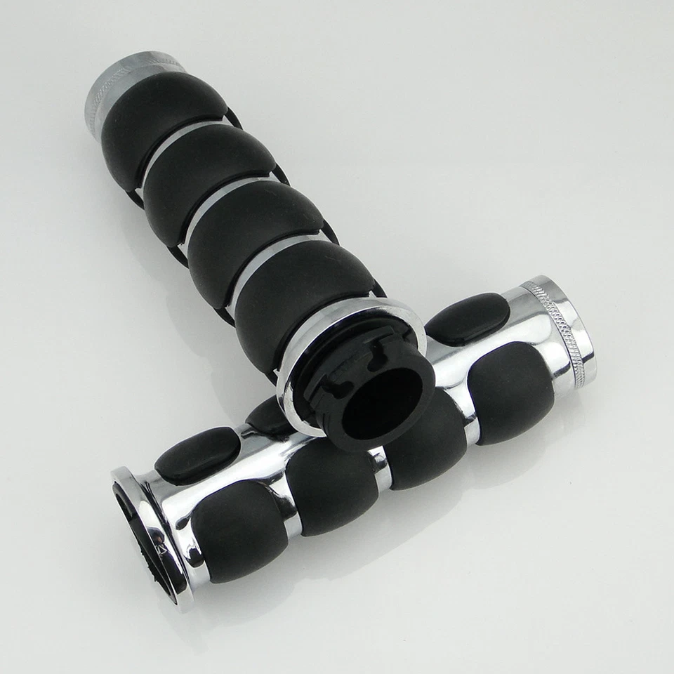 Empuñaduras de manillar de 1 pulgada para Yamaha Virago 1100 1984-2000 Foto 2 de 4